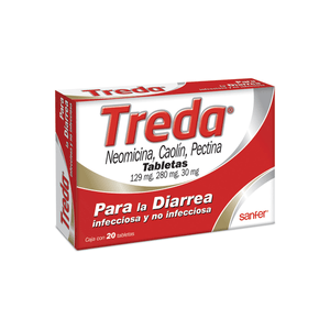 Treda 129/280/30mg Tabletas 20 Pz