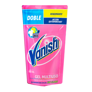 Quitamanchas Vanish Líquido Rosa 650 ml