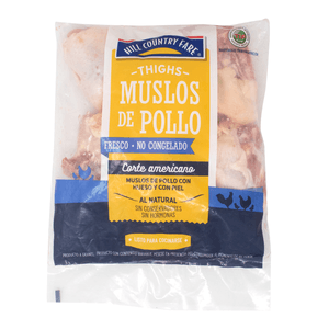 Muslo de Pollo Fresco en Bolsa 1 Kg