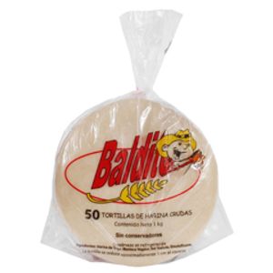 Tortillas de Harina Cruda Taquera 50 Pz