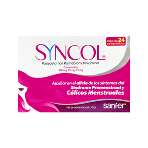 Analgésico Syncol 24 Pz