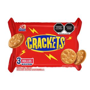 Gamesa Galletas Crackets Sabor Mantequilla 208 g