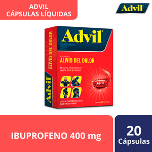 Advil Analgesico 400 Mg con 20 pz