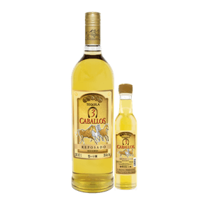 Tres Caballos Tequila Reposado 1 L