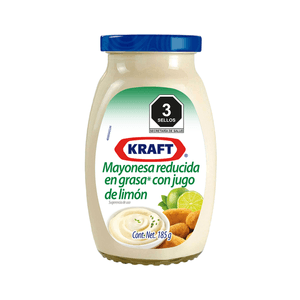 Kraft Mayonesa con limón Frasco 185 g