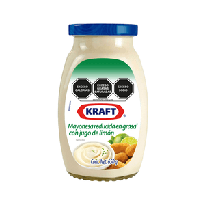 Mayonesa Kraft con limón Frasco 650 g