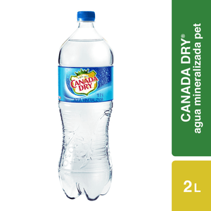 Canada Dry Agua Mineralizada Club Soda 2 L