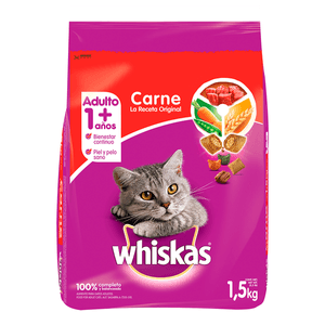 Alimento para Gato Carne Receta Original 1.5 kg