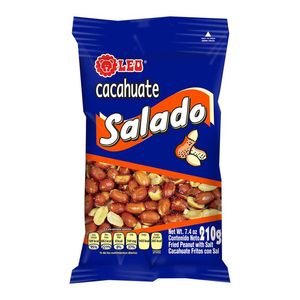 Leo Cacahuates Fritos con Sal 190 g