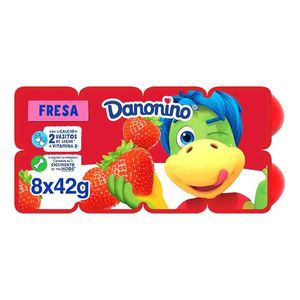 Danonino Queso Petit Suisse Fresa 42 g con con 8 pz