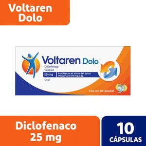 Voltaren Voltaren Dolo 25 Mg con 10 pz