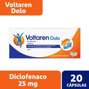 Voltaren Dolo Analgesico 25 Mg con 20 pz