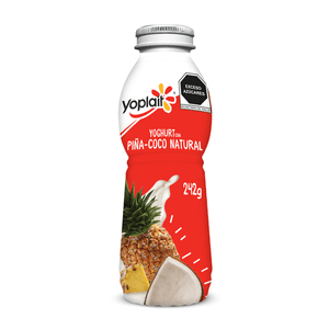 Yoplait Yogurt Bebible Piña Coco Natural 242 g