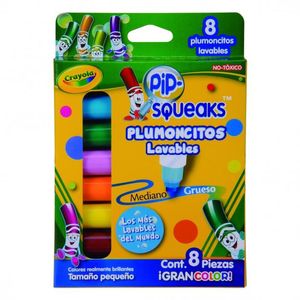 Plumoncitos Lavables Pip-Squeaks 8 Pz