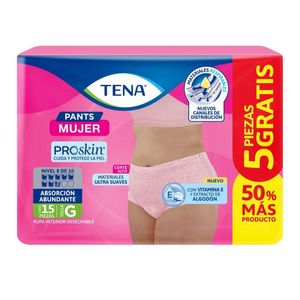 Tena Pants Mujer Ropa Interior Talla Grande con 10 pz