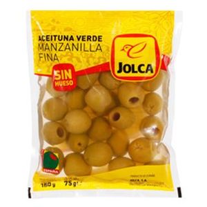 Jolca Aceitunas Manzanilla Sin Hueso en Pouch 180 g