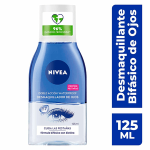 NIVEA Desmaquillante de Ojos Bifásico con Biotina 125 ml