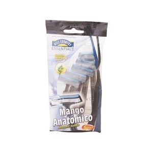 Rastrillo Desechable Mango Anatómico 5 pz