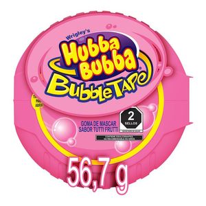 Hubba Bubba Chicle en Rollo Sabor Frutas 56.7 g