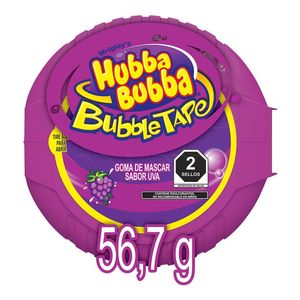 Hubba Bubba Chicle en Rollo Sabor Uva 56.7 g