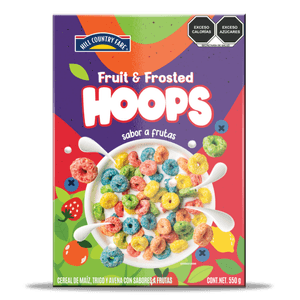 HCF Cereal Fruit & Frosted Hoops 500 g