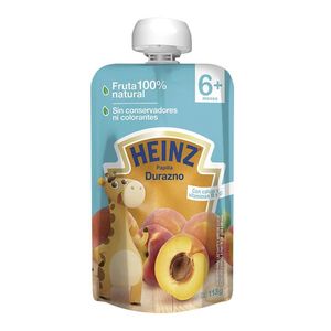 Heinz Papilla Para Bebés Durazno 113 g