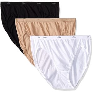 Panty Frances T.5 Paq.3 Bco/Ngo/Nude 3 Pz