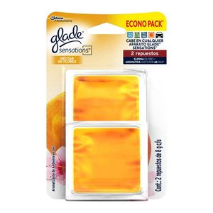 Glade Aromatizante de Ambiente Repuestos Nectar De Flores en Gel 16 g