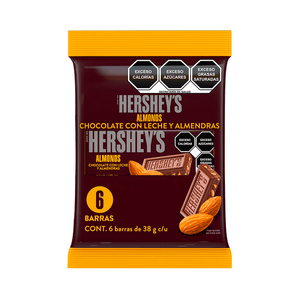 Hershey'S Chocolate con Leche Almendras 38 g