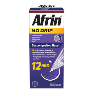 Bayer Afrin No Drip Congestion Nasal 15 ml