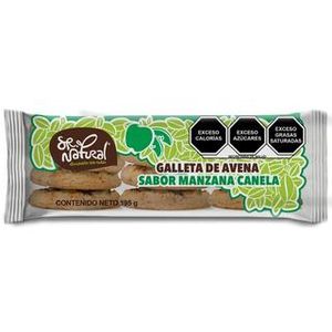 Sr Natural Galletas Sabor Manzana Y Canela 195 g