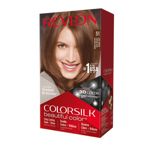 Tinte para Cabello Colorsilk con Queratina Tono 51 Castaño Claro 59.1 ml