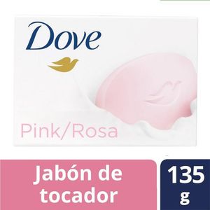 Dove Jabón en Barra Rosado 135 g