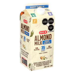 HEB Leche de Almendras Sabor Vainilla 1.89 L