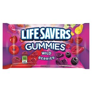 Lifesavers Gomitas de Dulce Sabor Moras Salvajes Bolsa 56 g