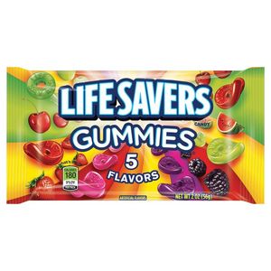 Lifesavers Gomitas de Dulce Sabores Surtidos Bolsa 56 g