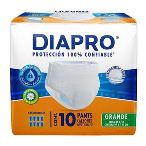 Diapro Pants Calzon Talla Grande con 10 pz