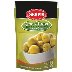 Serpis Aceitunas con Hueso Bolsa 175 g