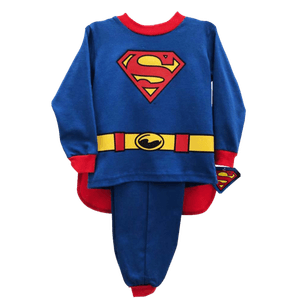 Pijama Ml C/Cpa T-3 Superman 3 Pz