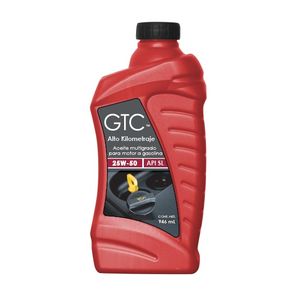 GTC Aceite Multigrado Para Motores a Gasolina Alto Kilometraje 946 ml