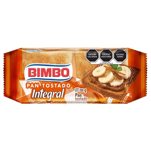 Bimbo Pan Tostado Integral 250 g