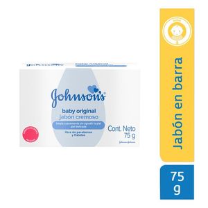 JOHNSON'S Jabón en barra para bebé original 75 g