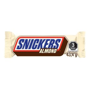 Snickers Almendra Barra de Chocolate con Leche 43.4 g