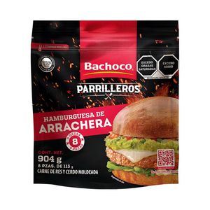 Carne Para Hamburguesa de Res Arrachera 904 g