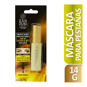 Mascara Para Pestañas Roll On Negro 1 Pz