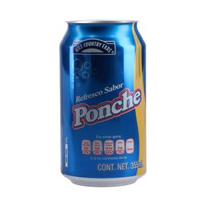 HCF Refresco Sabor Ponche 355 ml