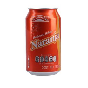 HCF Refresco Sabor Naranja 355 ml