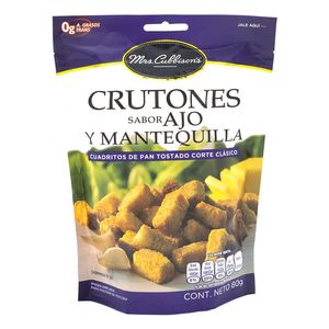 Crutones Ajo y Mantequilla Doypack 80 g