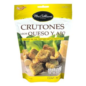 Mrs. Cubbisons Crutones Queso Y Ajo Doypack 80 g