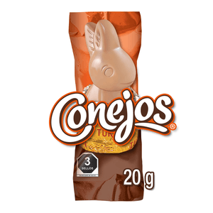 Conejos Chocolates con Leche 20 g